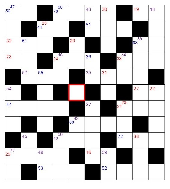Crossword Geocaching Shizuoka (クロスワードロゲイニング静岡)