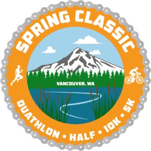 Spring Classic Duathlon, Half, 10k & 5k Logo