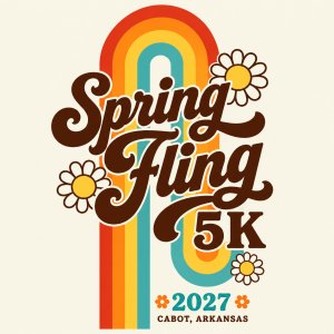 Spring Fling 5k Logo