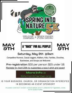 Spring Into Nature 5K Logo