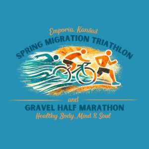 Spring Migration Triathlon & Gravel Half Marathon Logo