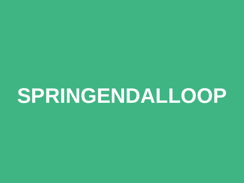 Springendalloop