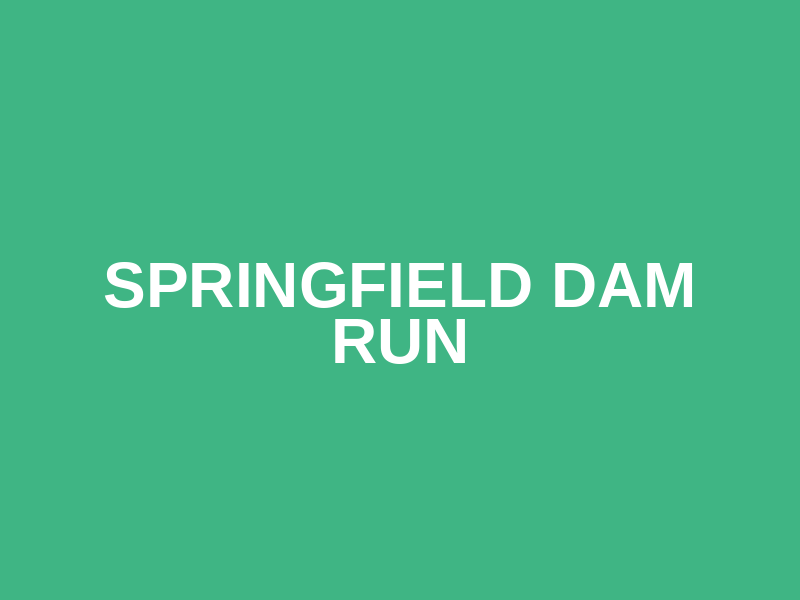 Springfield Dam Run Logo