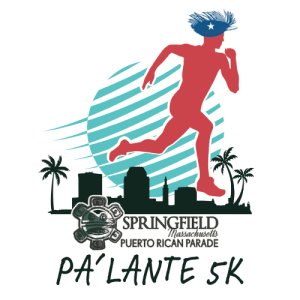 Springfield Puerto Rican Parade Pa’lante 5K Run/Walk Logo