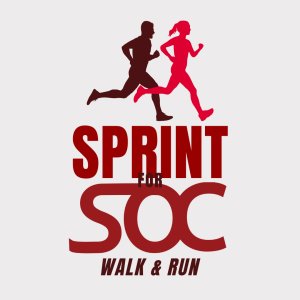 Sprint for the SOC Fundraising 5K Walk & Run Logo