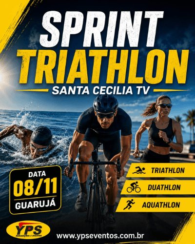 SPRINT TRIATHLON SANTA CECÍLIA TV - ETAPA 4