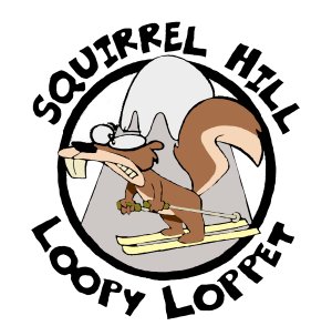 Squirrel Hill Loopy Loppet Logo