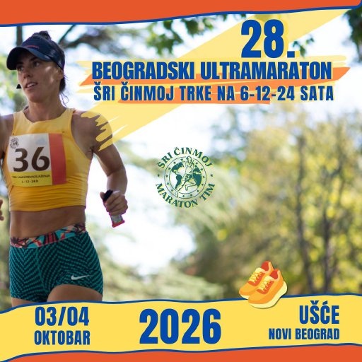 Sri Chinmoy 6-12-24 Hour Race 28th Belgrade Ultramarathon