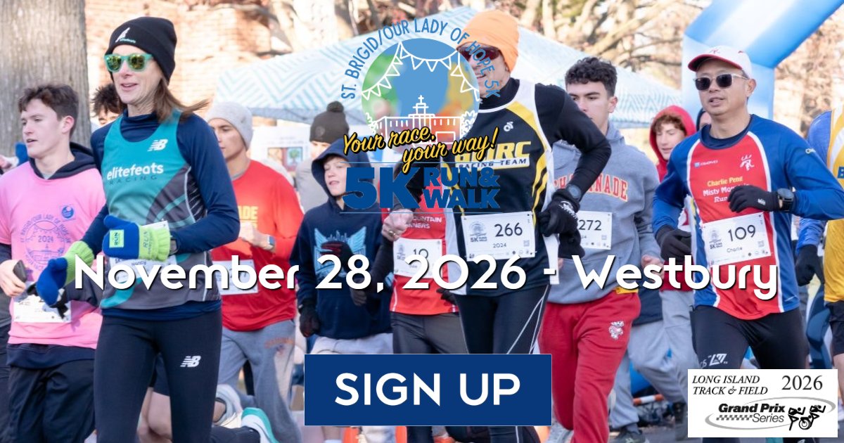 St. Brigid Our Lady of Hope 5K Run/Walk 2026 Logo