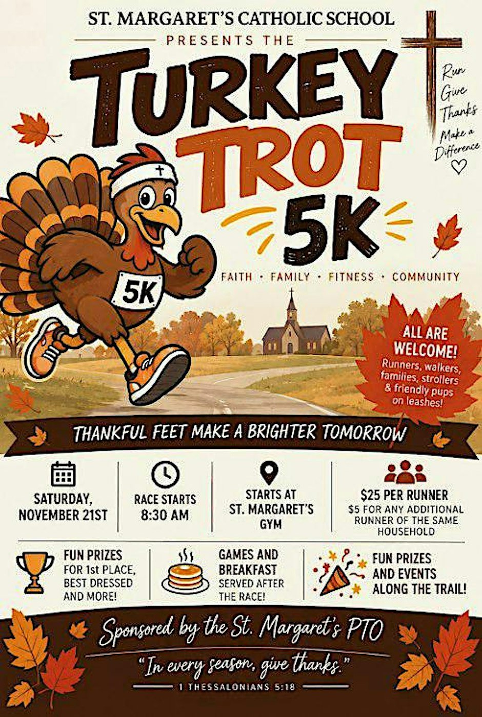 St. Margaret's School Turkey Trot
