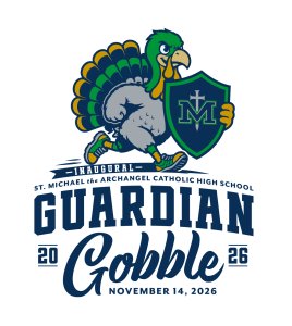 St. Michael the Archangel Catholic High School 5k Race Logo