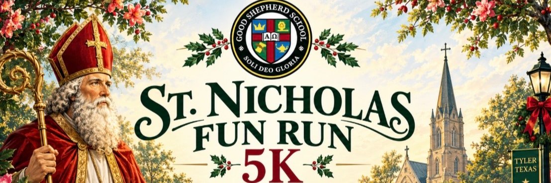 St. Nicholas 5K Fun Run Logo