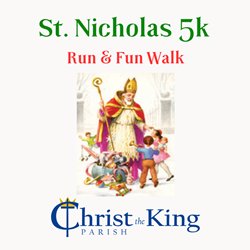St. Nicholas 5K Run and Fun Walk Logo