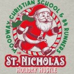 St. Nicholas Holiday Hustle Logo