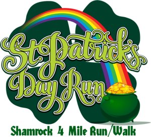 St Patrick's Day  Run Logo