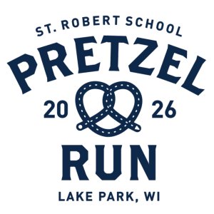 St. Robert School Pretzel Run Logo