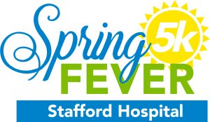 Stafford Hospital Spring Fever 5K and Kids 1/2-mile Fun Run Logo