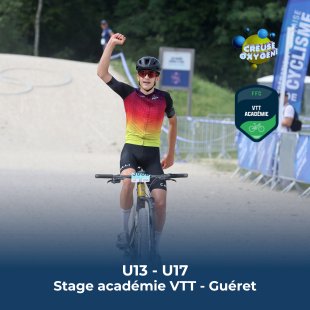 Stage académie VTT du 19 au 23 avril 2027