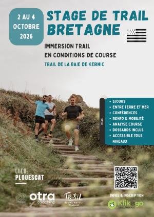 Stage trail de la baie du Kernic (+ dossard pour l'une des courses)