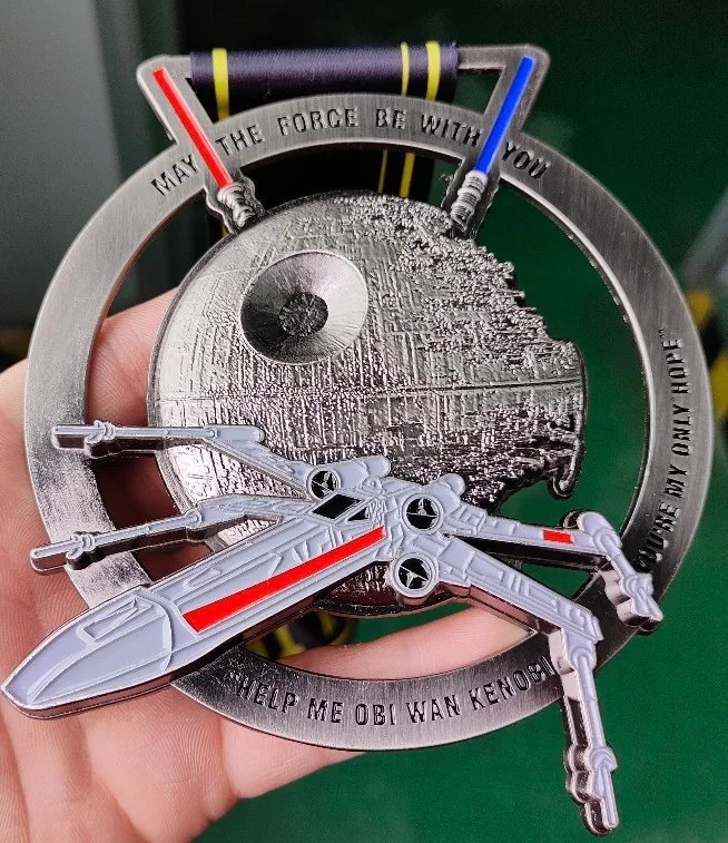 Star Wars 50th Anniversary Marathon & Half Marathon Logo