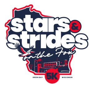 Stars & Strides on the Fox Logo
