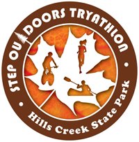 Step Outdoors TRYathlon & 5K Trail Run/Walk Logo