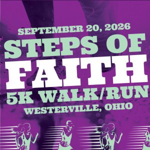 Steps of Faith 5K Walk/Run Logo