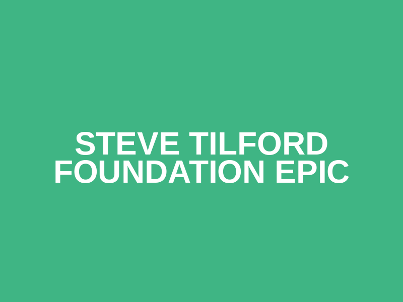 Steve Tilford Foundation Epic Logo