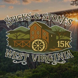 Sticks and Stones 15k Trail Run Logo