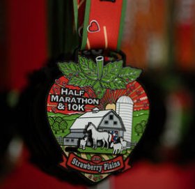 Strawberry Plains Half Marathon and 10K, Presented by Eddie's Health Shoppe Logo