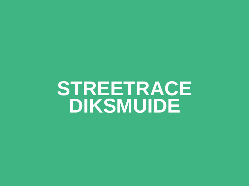 Streetrace Diksmuide Logo
