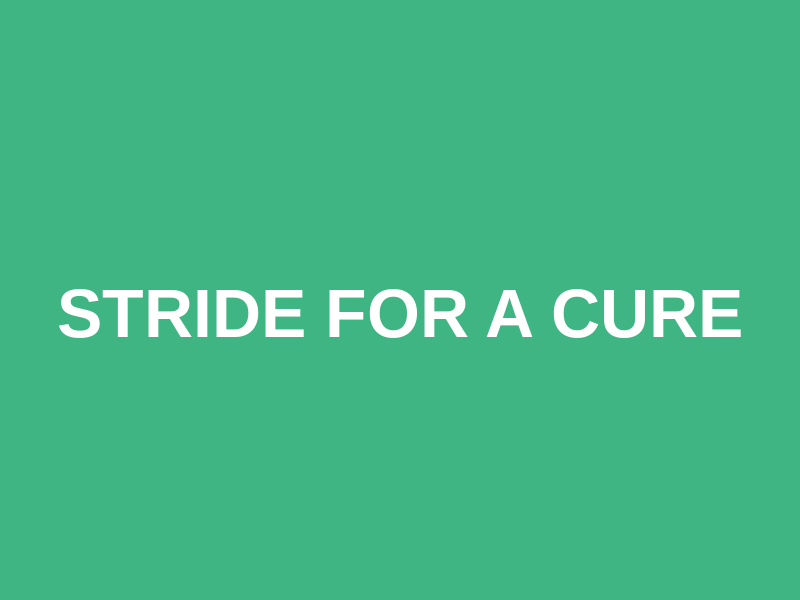 Stride for a Cure Logo