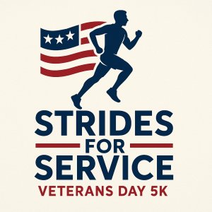 Strides For Service 5k/10k Logo