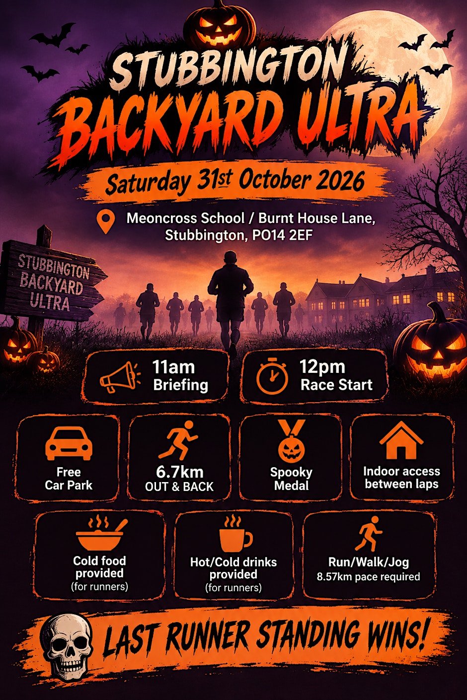 Stubbington Backyard Ultra Logo
