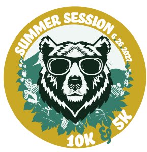 Summer Session 10k & 5k Logo