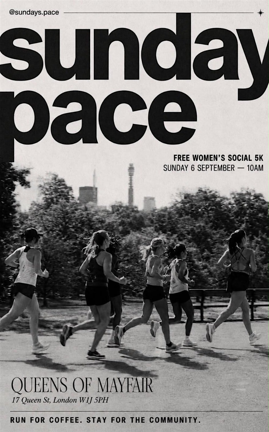 Sunday Pace Run