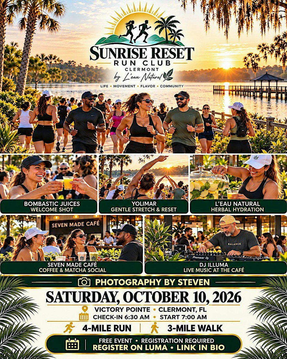 Sunrise Reset Run Club | Run • Walk • Reset • Coffee