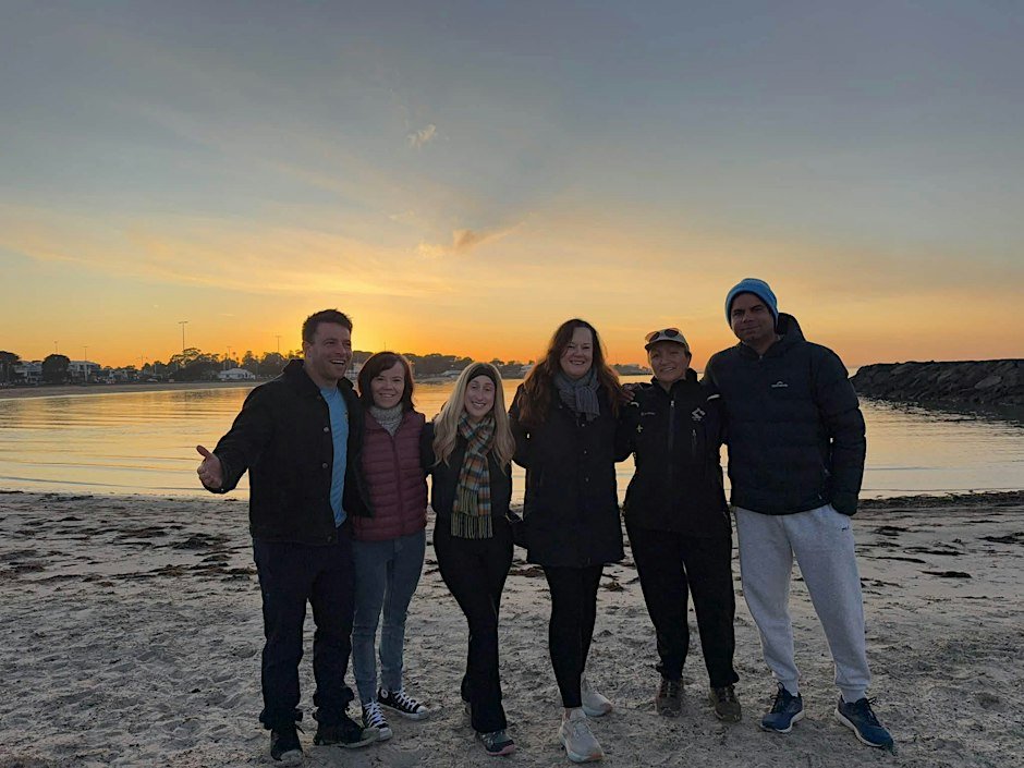 SUNRISE WALK - Williamstown Coastal Loop (Beach Side) + Dip - 5.5km