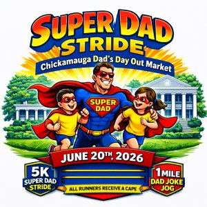 Super Dad Stride Logo