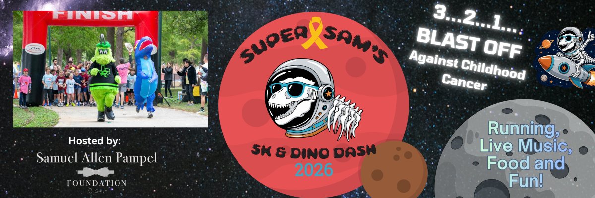 SUPER SAM'S 5K+ & DINO DASH 2025
