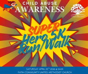 Superhero 5k for Child Abuse Awareness
