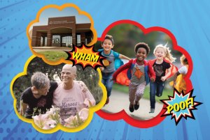 Superhero 5K, Kids Fun Run & Walk Logo
