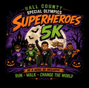 Superhero for Special Olympics 5K