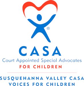 Susquehanna Valley CASA Superhero 5k Logo