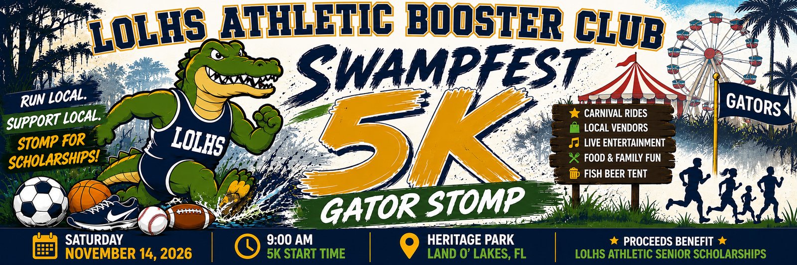 Swampfest 5k Gator Stomp