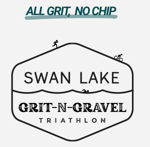 Swan Lake Grit-N-Gravel Triathlon Logo