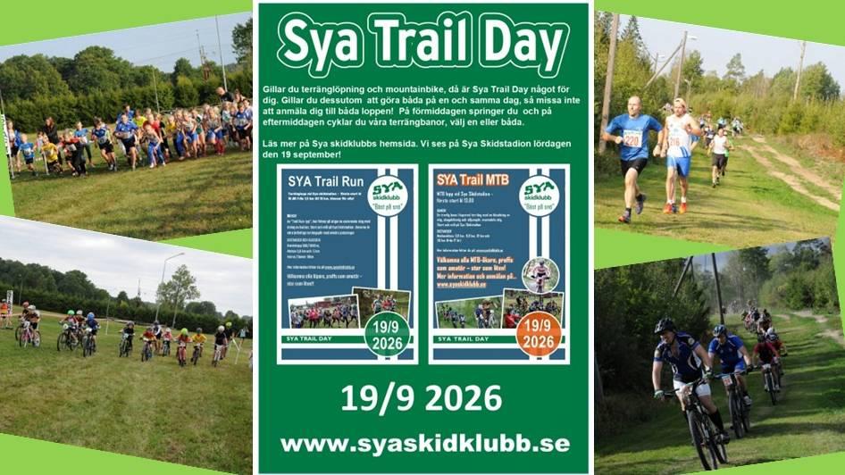 Sya Trail Day 2026 - Löpning och MTB Logo
