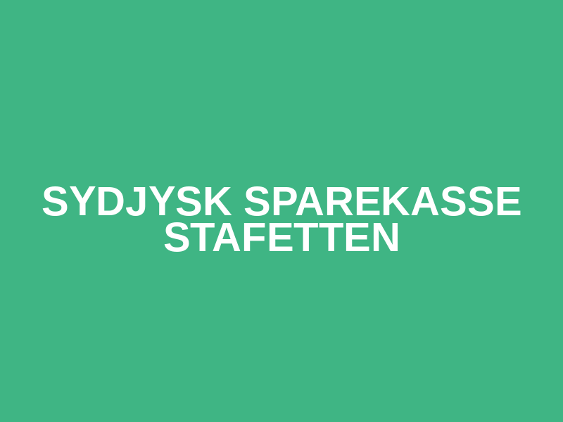 Sydjysk Sparekasse Stafetten Logo