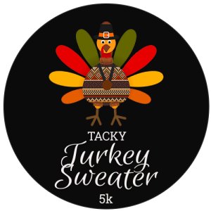 Tacky Turkey Sweater 5k