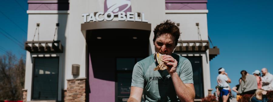 Taco Bell 50K Knoxville Logo